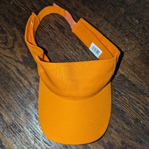 Orange visor